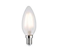 Paulmann Lampadina a candela LED Filamento 230 V E14 4,5 W 2700 K opaca | Illuminazione diffusa, Temperatura del colore 2700 K, Eye Friendly, per portalampade E14