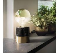 Paulmann 28675 Lampadina LED filamento G95 6,5 Watt lampadina testina a specchio oro 2700 K bianco caldo dimmerabile E27