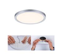 Paulmann LED Aero 3.000K rotondo cromo 17,5cm Paulmann