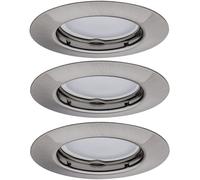 Paulmann LED lampada da incasso 3x4.5 W acciaio 93656