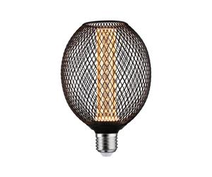Paulmann LED MetallicGlow Globe LED a spirale E27 nero Paulmann