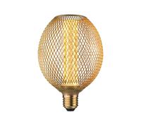 Paulmann LED MetallicGlow Globe LED a spirale E27 ottone Paulmann