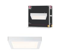 Paulmann LED Panel Lunar 300x300 mm 16 W 3000 K Bianco opaco | Ideale per il montaggio a parete o a soffitto, luce bianca calda, IP20, design piatto, lunga durata