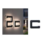 PLM 94652 - Numero civico solare per esterni C, 3000 K IP44