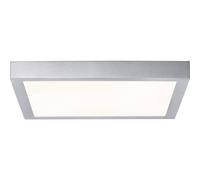 Paulmann Lunar LED-panel, angolare, cromo, 40x40cm Paulmann