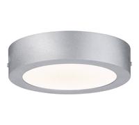 Pannello led classe energetica 11 w bianco caldo paulmann lunar 706.53 cromo