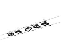 Paulmann Mac sistema di cavi 5x10 W nero 94290
