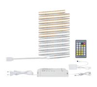 Paulmann 71115 MaxLED 1000 Strip LED Full-Line COB 3m 25,5W 1200lm/m 672LEDs/m Tunable White 50VA fascia LED ampliabile