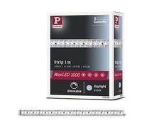 Paulmann MaxLED 1000 Stripe 1 m luce diurna 6500 K 11,5 W Argento | Striscia singola per l’estensione dei set base MaxLED, autoadesiva sul retro, tagliabile a piacere
