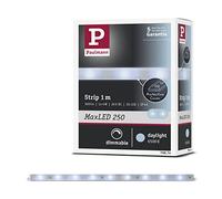 Paulmann MaxLED 250 Stripe 1 m Daylight IP44 6500K Argento | Strisce singole per l’ampliamento dei set base MaxLED, IP44, 4 W, tagliabili a piacere, autoadesive