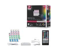 Paulmann MaxLED 500 Cover Set base 1,5 m RGBW | Kit completo con Striscia LED, Modulo di controllo e Telecomando, IP44, Variazione di colore RGBW, autoadesivo