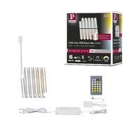 Paulmann MaxLED 500 Full-Line COB Set base 1,5 m TunW | Tunable White da 2700K a 6500K, 10W, con Modulo di controllo e Telecomando, autoadesivo
