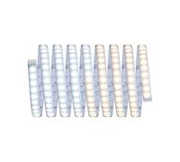 Paulmann MaxLED 70532 - Set di base 1000 LED, IP44, 32 W, 1020 lm/m, dimmerabile, 3 m, argento, plastica, 108 LED/m