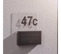 Paulmann Neda numero civico con luce LED a energia solare Paulmann