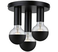 Paulmann Neordic lampada da soffitto 3x20 W nero 79761