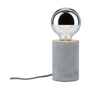 Paulmann 796.21 Lampada da Tavolo Neordic Mik Alrededor De Cemento Grigio Max.1 x 20 W E27 230 V