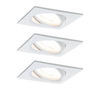 Paulmann Nova Coin 3 faretti LED angolari, bianchi Paulmann