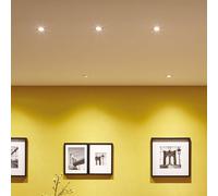 Paulmann Nova faretto LED da incasso, 3 pezzi orientabili, ferro Paulmann