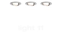 PLM 93483 - Faretto da incasso LED Nova 3 x 6,5 W, 2700 K, ferro