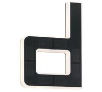 Paulmann Outdoor Solar lampada da parete 1x0.2 W nero 94653