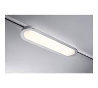 PLM 95320 - Pannello a LED URail Loop, 480 lm, 7 W, 2700 K, bianco/cromo