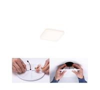 Paulmann pannello LED Veluna 3.000K angolare 7,5cm 92393