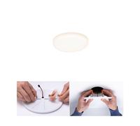 Paulmann pannello LED Veluna 3.000K rotondo 7,5cm 92387