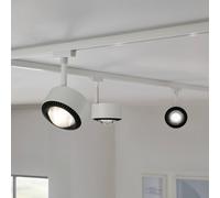 Paulmann Paulman URail faretto LED Aldan, bianco segnale, White Switch Paulmann