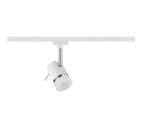 PLM 95363 - Spot su guida URail Pipe, GU10, max. 10 W, dimm, bianco/cromo