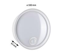 Paulmann Platomo Applique da esterni LED sensore bianco Paulmann