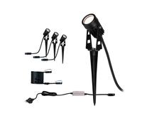 Paulmann Plug & Shine Faretto di terra a LED set da 3 Paulmann
