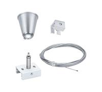Paulmann ProRail3 95584-Sistema binari a 3 Fasi, 3 m, Colore: Bianco, Illuminazione per Ambienti Commerciali