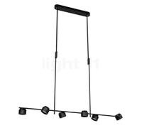 Paulmann Puric Pane Lampada a sospensione LED lineare, nero