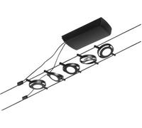 Paulmann Round Mac sistema di cavi 5x4.5 W nero 94418