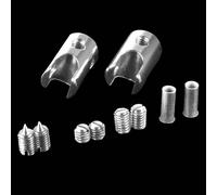 Paulmann Sistema Light&Easy Wire, set 2 nottolini cromo 978019