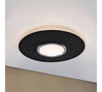 Paulmann Smart Plafoniera LED Tulga, antracite Ø 45 cm feltro Paulmann