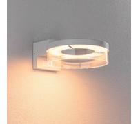 Paulmann Smart Sensor - Applique da esterno Capera, bianca CCT IP44 Paulmann