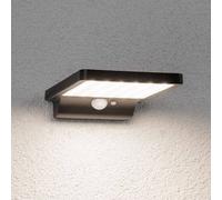 Paulmann Lampada da parete solare LED Solveig PLM 95393 con sensore di movimento, 300 lm IP44