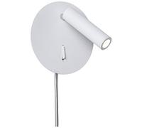 Paulmann Tabari lampada da parete 1x4 W bianco 78917