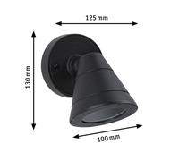 Paulmann Trian applique da esterni GU10 regolabile Paulmann