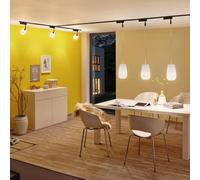 Paulmann URail Adattatore per binari Zigbee 3.0, nero opaco Paulmann