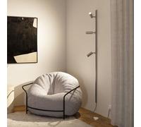 Paulmann URail alimentatore cavo/interruttore, cromo opaco, 2,4 m Paulmann