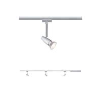 Paulmann URail Barelli set base 3 faretti, cromo Paulmann