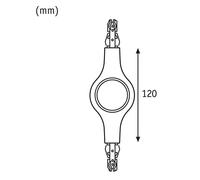 Paulmann URail giunto lineare LED 827 bianco Paulmann
