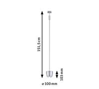 Paulmann URail Smart LED a binario Tyros, cromato CCT RGB Paulmann