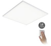 Pauleen Paulmann 79822 LED Velora angolare incl. 1 lampada dimmerabile da 34W bianco opaco pannello luminoso luce da soffitto 3000K 34 W, Chrome matt, ▭ 595x595mm