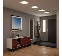 Paulmann Velora Lampada da soffitto LED, 29,5 x 29,5 cm, dimmerabile a passi