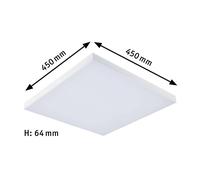 Paulmann Velora Pannello Rainbow 45x45cm bianco RGBW 79905