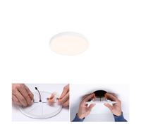 Paulmann Veluna Edge LED a incasso IP44 3.000K Ø 9cm Paulmann
