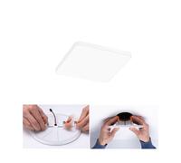 Paulmann Veluna Edge LED da incasso IP44 4000K 12x12cm Paulmann